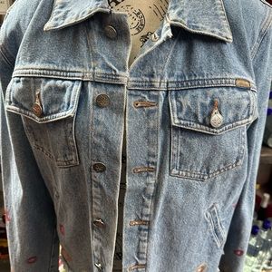 Jean short jacket